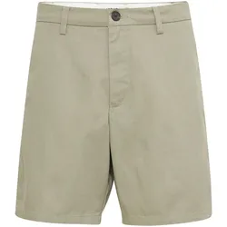 Chinoshorts SOLID "Chinoshorts SDEldric", Herren, Gr. L, N-Gr, braun (laurel oak), Obermaterial: 65% Polyester PES. 35% Baumwolle CO., Hosen Chinoshorts