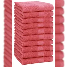 Betz Premium Handtuchset 50 x 100 cm himbeere 10-tlg.