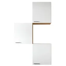 Respekta Hängeschrank Merle 100 x 34,6 x 168,3 cm Weiß