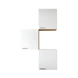 Respekta Hängeschrank Merle 100 x 34,6 x 168,3 cm Weiß