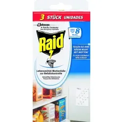 Raid® Lebensmittel-Mottenfalle 665246 , 1 Packung = 3 Stück