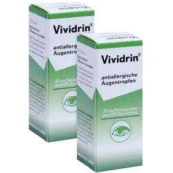 Vividrin Antiallergische Augentropfen 2X10 ml