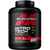 MuscleTech Nitro Tech 100% Whey Gold Cookies & Cream Pulver 2508 g