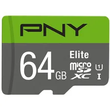 PNY microSDXC Elite 64GB Class 10 UHS-I