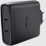 Trust Trust Maxo 100W 2-Port USB-C GaN Ladegerät - Schwarz