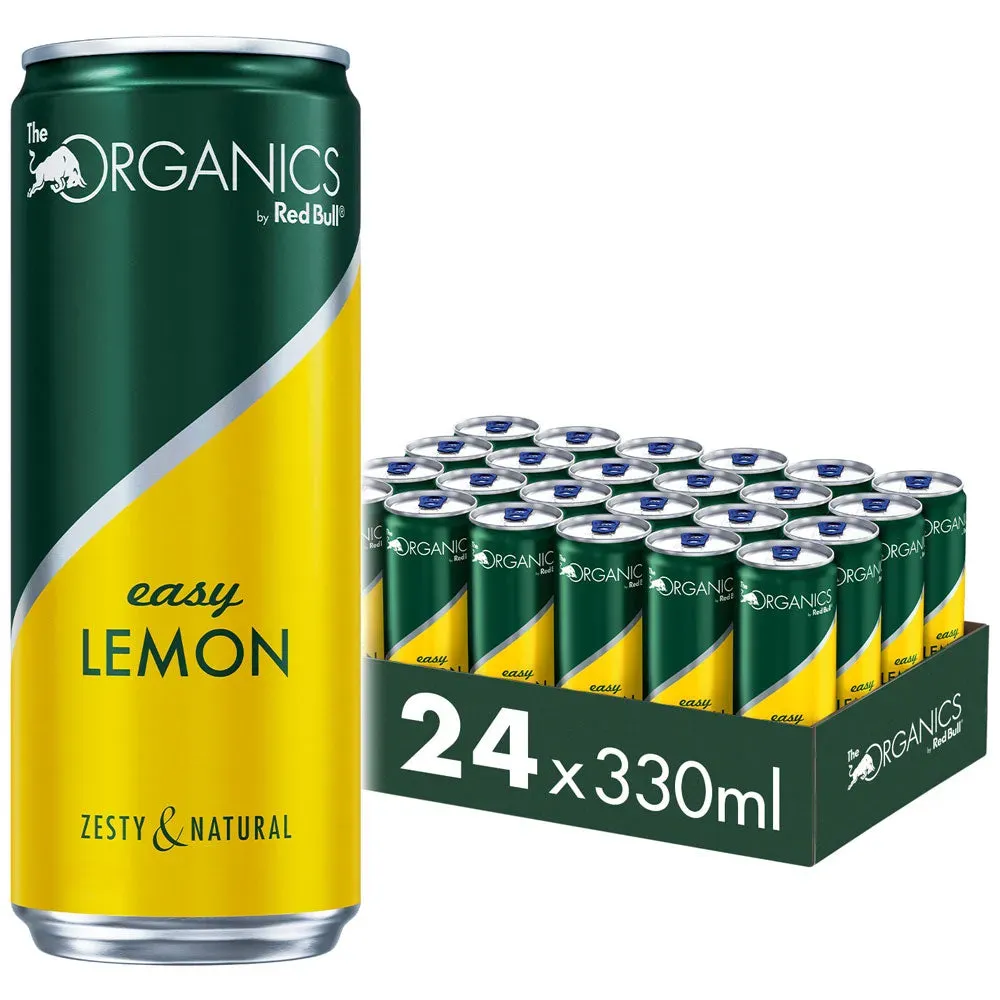 Organics by Red Bull Easy Lemon 24x 0,33 Liter (EINWEG)