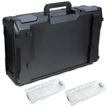 BS SYSTEMS GMBH & CO Sortimo Systemkoffer XL-Boxx schwarz / Industrial Line inkl. 2 x L-Boxx Micro