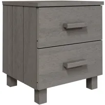 vidaXL Nachtschrank Hamar 40 x 35 x 44,5 cm Hellgrau