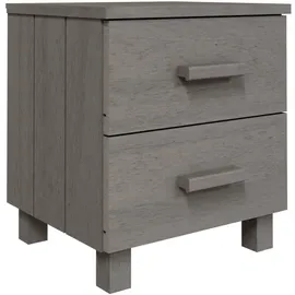 vidaXL Nachtschrank Hamar 40 x 35 x 44,5 cm Hellgrau