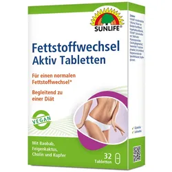 SUNLIFE® Fettstoffwechsel Aktiv Tabletten 22 g