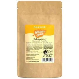 Birkengold Zahnpulver Orange 100 g