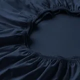 Estella Spannbettlaken Baumwolle 120 x 200 cm Saphir