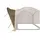 Kampa Vordach Canopy - Mod 250 dune - Aluminiumgestänge - Braun