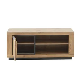 Uno Grinda TV-Lowboard 122 cm mehrfarbig Massivholz/Holzwerkstoff