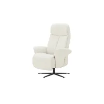 HIMOLLA Relaxsessel 7556 Kunstleder 81 x 119 x 90 cm Creme
