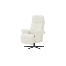 HIMOLLA Relaxsessel 7556 Kunstleder 81 x 119 x 90 cm Creme