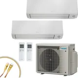 DAIKIN Klima Perfera A-Serie | FTXM50A+FTXM25A | 5,0/2,5 kW | Quick Connect - Weiß