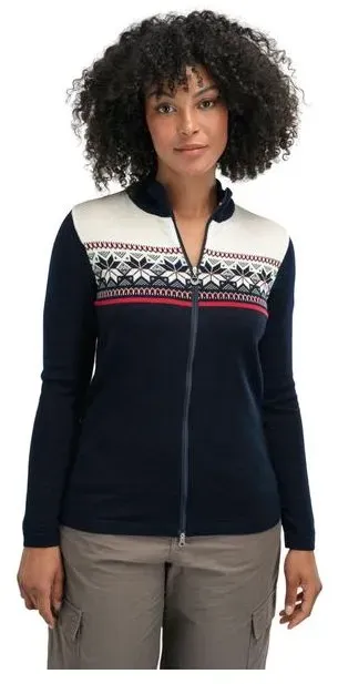 Dale of Norway Liberg Fem Jacket marine offwhite raspberry (C00) L