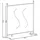 Quick Star Paravent 180 x 180 cm Retro Flowers Raumteiler Stellwand Trennwand Balkon Sichtschutz