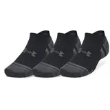 Under Armour Performance Tech Füßlinge 3er Pack Schwarz/Grau XL 47-50