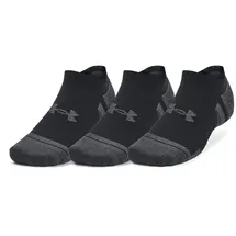 Under Armour Performance Tech Füßlinge 3er Pack Schwarz/Grau XL 47-50