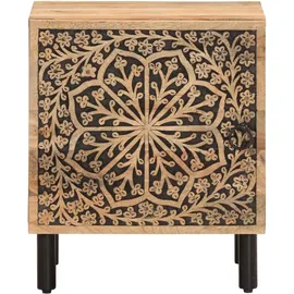 vidaXL Nachttische 2 Stk. 40x33x46 cm Massivholz Mango