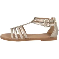 GEOX Karly Girl Sandal, Platinum, 29