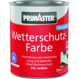 Primaster Wetterschutzfarbe schwarz 0,75 l