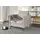 s-style möbel Sessel Azalea Luxusmikrofaser 70 x 70 x 70 cm Beige mit Wellenfederung