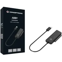 Conceptronic ABBY02B USB-C-zu-SATA-Adapter