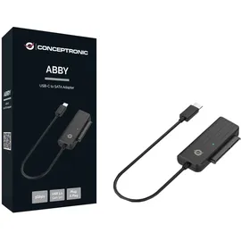 Conceptronic ABBY02B USB-C-zu-SATA-Adapter