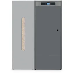 Solarbayer Pelletkessel PLT-18 AC Compact 18 kW Pelletheizung Warmwasserboiler