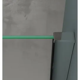 mai & mai Rav36-Plus Eckdusche mit Pendeltür rechts 80 x 90 cm transparent ESG-Sicherheitsglas