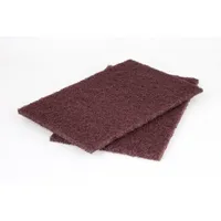 WOLFCRAFT - Schleifvlies-Pads 150 x 230 mm mittel 2er Pack Schleifwerkzeug - -papier