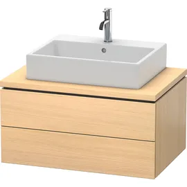 Duravit L-Cube 82x54,7cm, med. Ei, f Kons, 2 Schub.