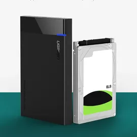 UGREEN 30847 Speicherlaufwerksgehäuse HDD/SSD-Gehäuse Schwarz 2,5′′