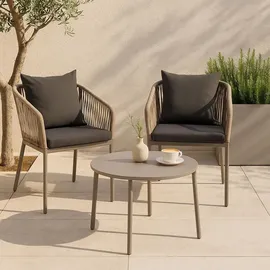 MCW MCW-N41 Gartenstuhl 2er-Set 0 x 0 x 0 cm grau