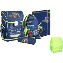 Spirit Spirit® Schulranzen Set "TRACTOR" COOL 5teilig - Blau