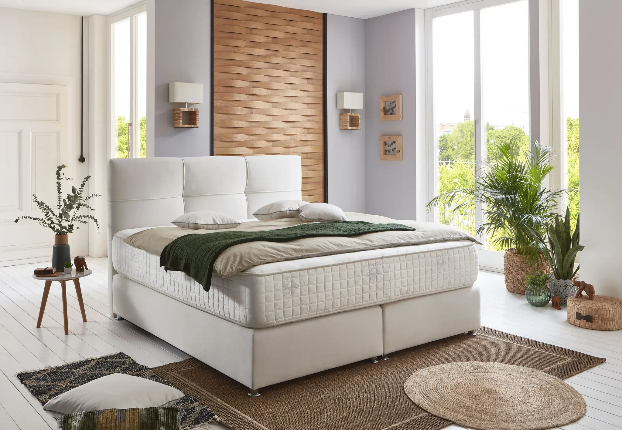 Boxspringbett GRÜNE BETTEN 