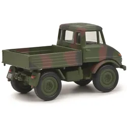 Schuco 452658900 - Unimog U406 Bundeswehr, 1:87 - Modellauto