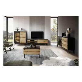 Möbel Kraft Sideboard ¦ schwarz ¦ Maße (cm): B: 149,9 H: 84,8