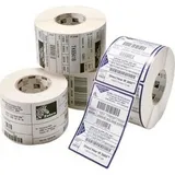 Zebra Technologies Thermotransfer Etiketten 3000T Silber 38 x 19 mm 12 Blatt 12 St.
