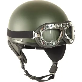 Mil-Tec Halbschalenhelm Grün S