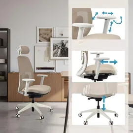 HJH Office Skandis Pro Stoff Beige