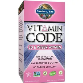 Garden of Life Vitamin Code Damen Multivitamin 50 & Wiser Kapseln 240 St.