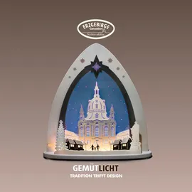 Weigla Lichterbogen Dresdner Frauenkirche 52 x 53,5 x 9 cm