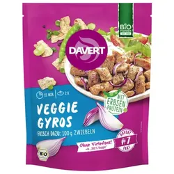 Davert Veggie Gyros mit Erbsenprotein bio