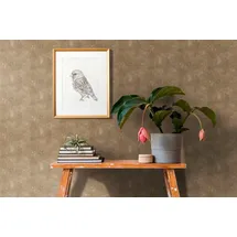 ascreation A.S. Création Vliestapete Uni Metallic Beige Gold