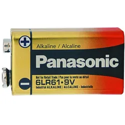 Panasonic 6LR61AD/B - Einwegbatterie - 9V - Alkali - 9 V - 198 Stück(e) - Cd (cium) - Hg (Quecksilber) - Pb (Blei)