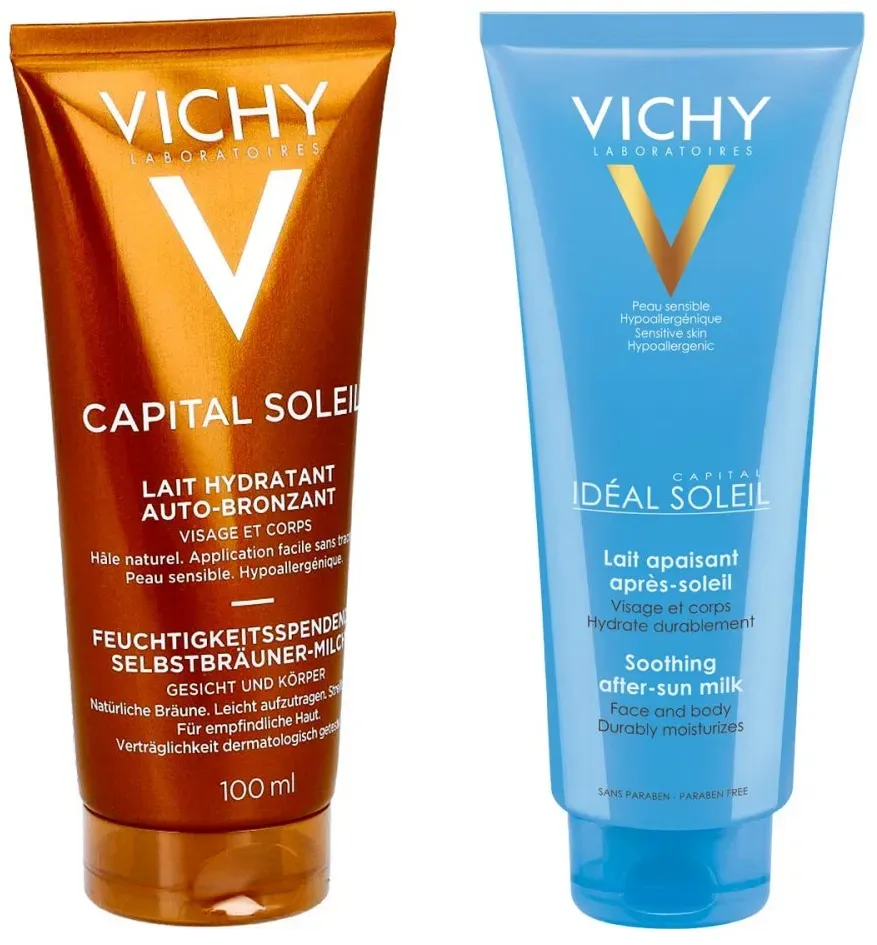 Vichy Capital Soleil Selbstbräuner + Capital Soleil Milch